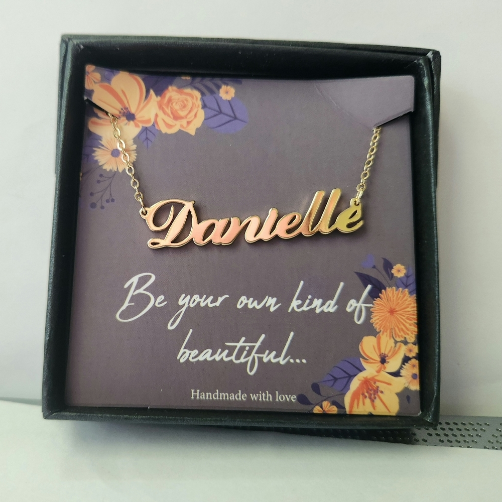 Personalized, "Danielle" Necklace